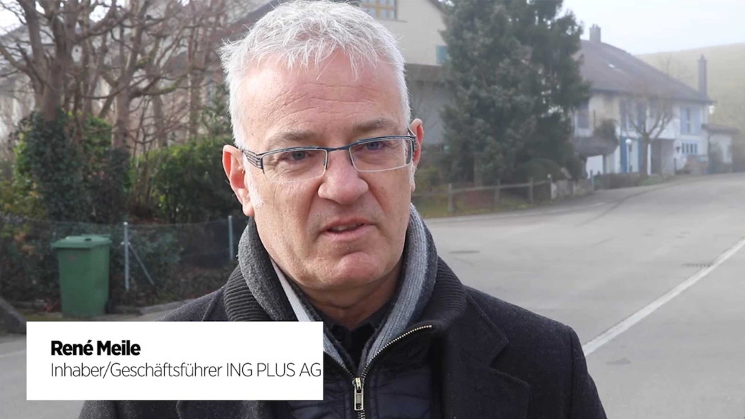 Interview Schaffhauser Nachrichten. Geschäftsführer René Meile. ING PLUS