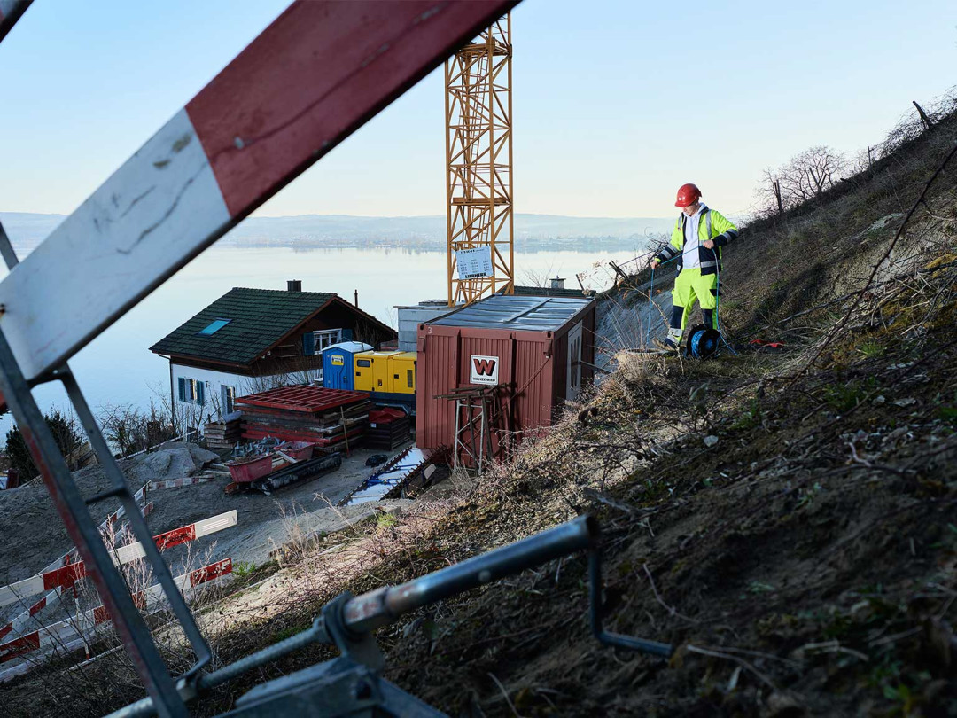 Beweissicherung. Inklinometermessung. Überwachungsmessung. ING PLUS