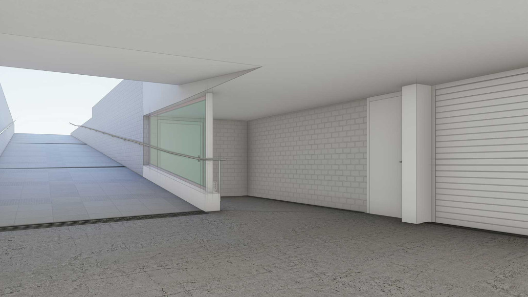Winterthur. SBB Bahnhofsunterführung. 3D-Modell aus Gebäudeaufnahme. ING PLUS