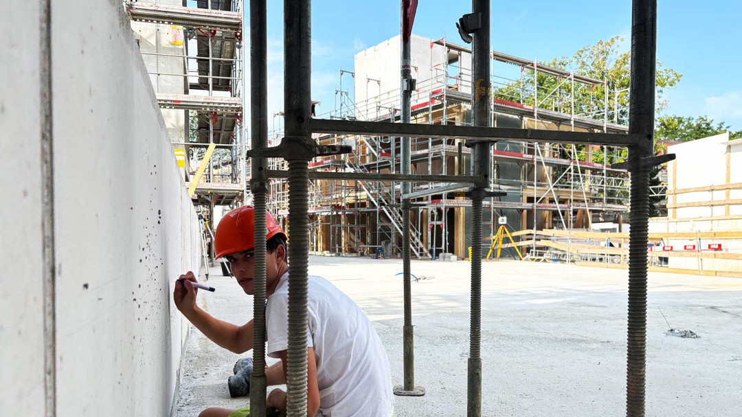 Neubau Wohnüberbauung Zypressenstrasse, Bauvermessung, ING Plus