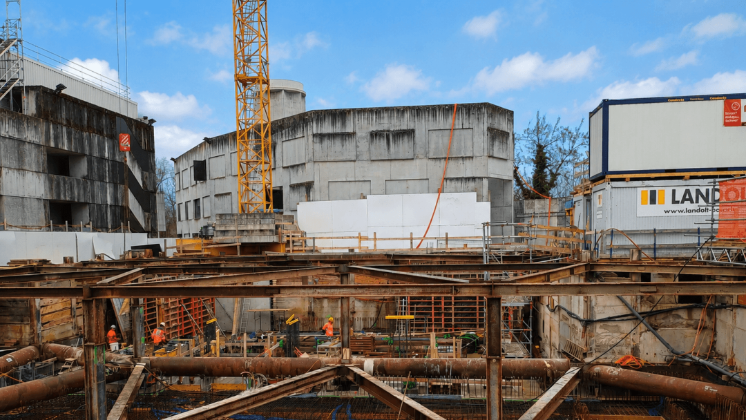 AZA Übungsanlage, 3D Modell, Baugrube, Neubau, ING PLUS