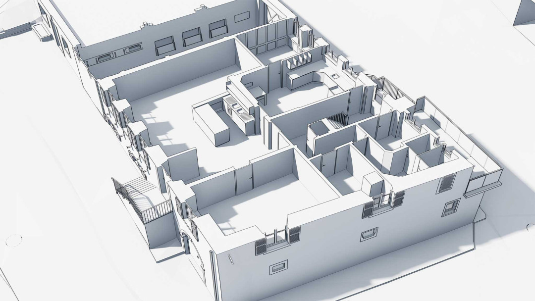 Niederneunforn TG, Wirtschaft zum Engel, 3D-Grundriss, ING PLUS