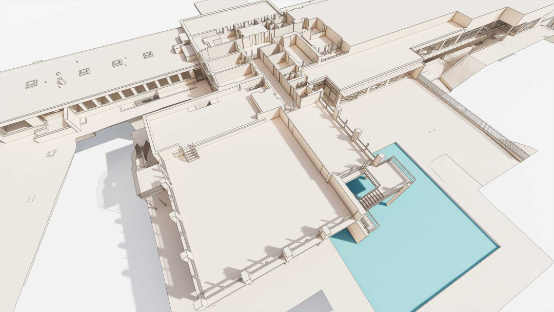 Alterszentrum Adlergarten Winterthur, 3D-Modell Vermessung, ING PLUS