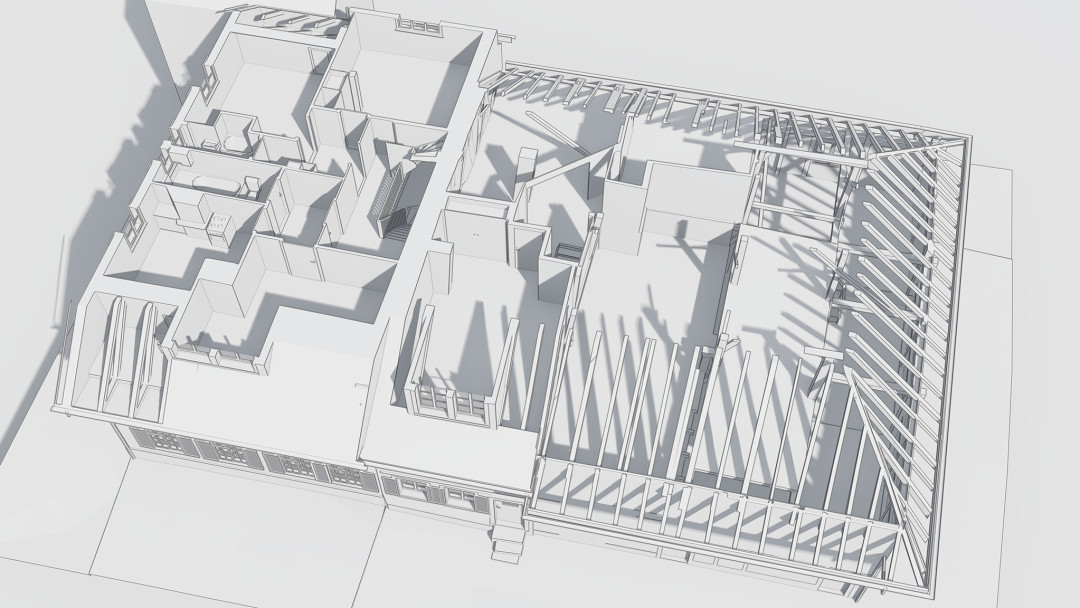 Winterthur ZH, 3D-Grundriss aus Gebäudeaufnahme, ING PLUS