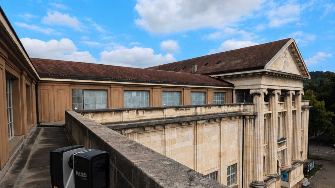 Fotos Kunstmuseum Winterthur, 3D-Laserscanning, Gebäudeansicht, ING Plus