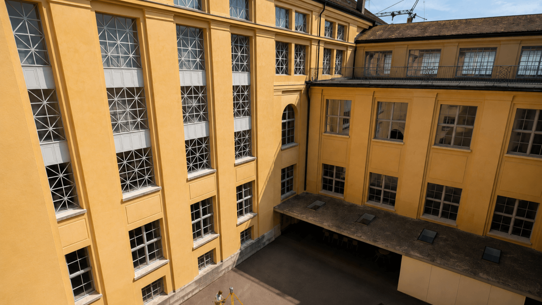 Kunstmuseum Winterthur, 3D Laserscanning, Innenhof, ING Plus