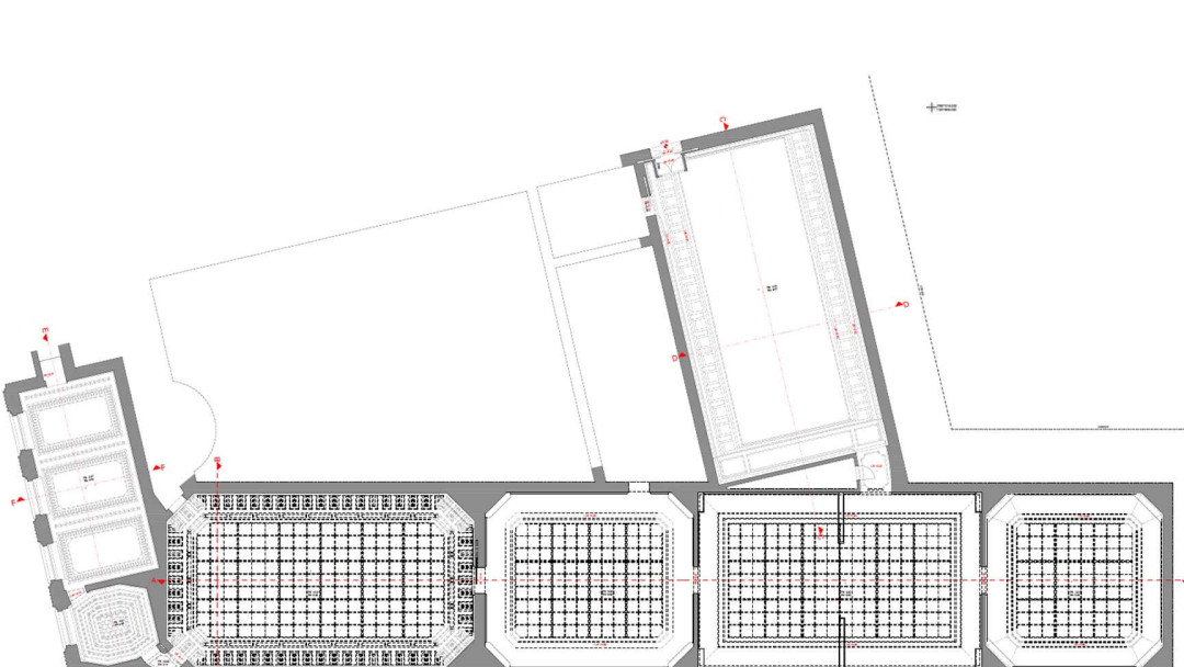Kunstmuseum Winterthur, 3D Modell, Dachaufsicht, Bestandsplan, ING Plus