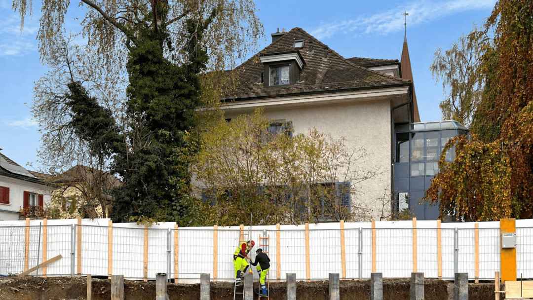 Arealüberbauung Rosenberg, Beweissicherung, Nachbargebäude, ING PLUS