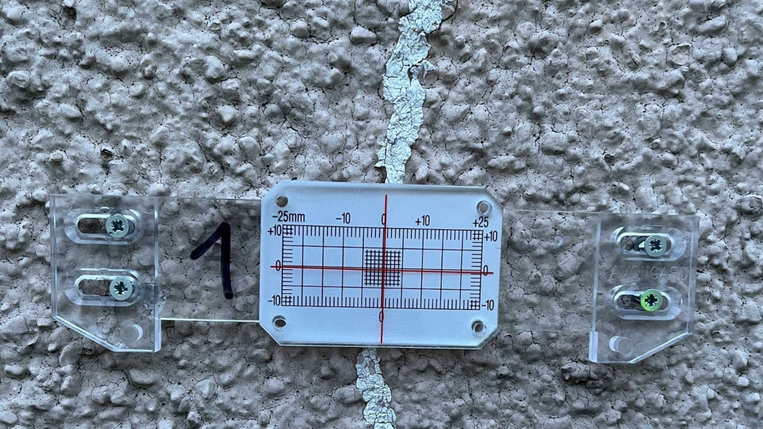 Fotos Wallisellen - Neubauprojekt VISAT SOLE - Rissmonitoring - ING PLUS