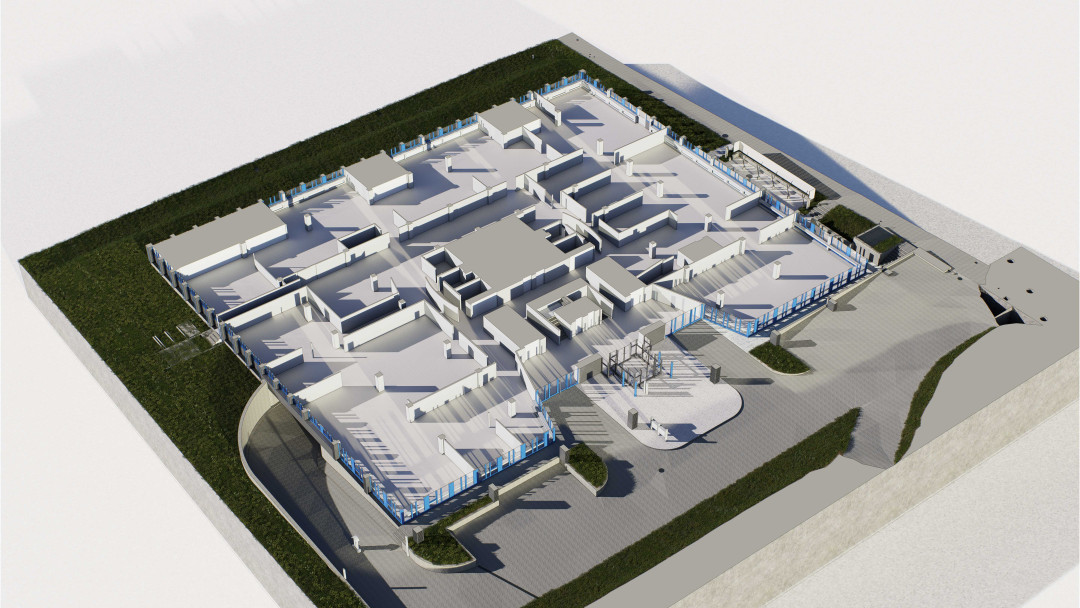 Sanierung Geschäftshaus, 3D-Modell, Grundrissansicht, ING PLUS