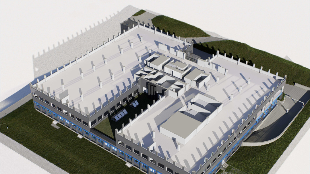 Sanierung Geschäftshaus, 3D-Laserscanning, Detailmodell, Dachkonstruktion, ING PLUS