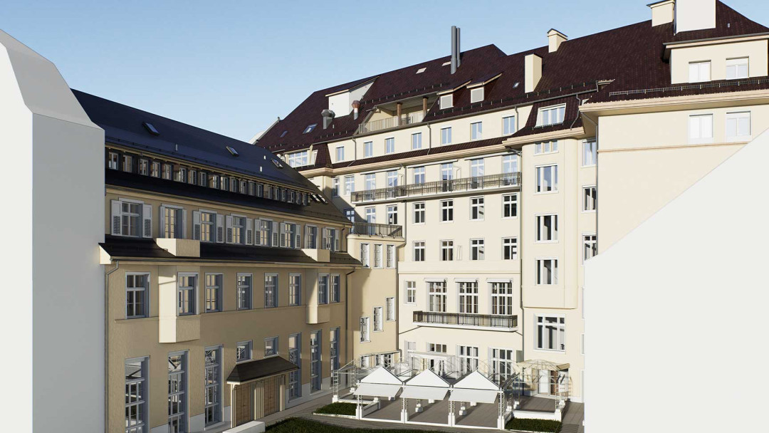 Sanierung Glockenhof, 3D Schnittmodel, ING PLUS