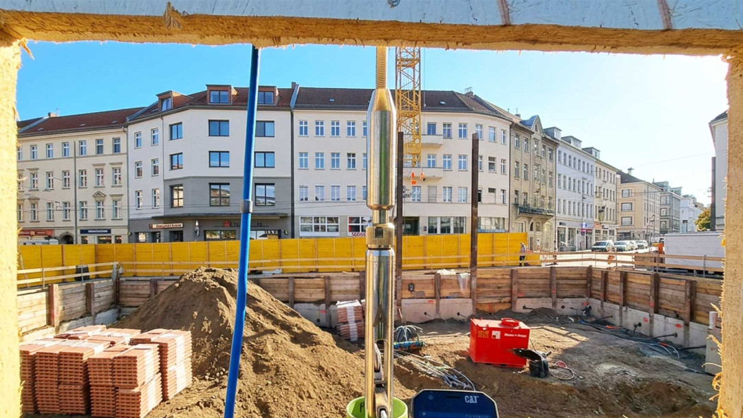 Stellwerk 2, Vermessung, Baugrube, Kontrollaufnahme, ING Plus