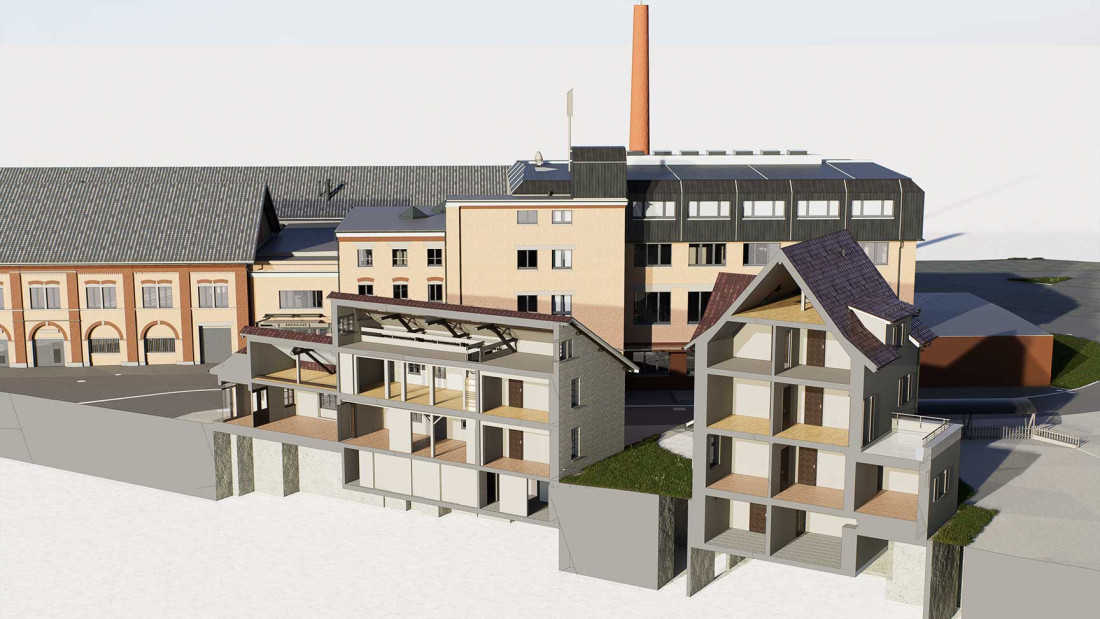 Fotos Umbau Gelatinefabrik, 3D Laserscanning, Wohngebäude, ING PLUS