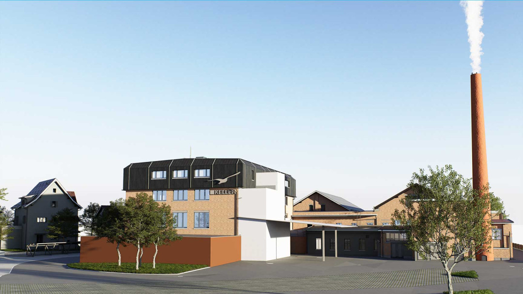 Umbau Gelatinefabrik, ArchiCAD, Hauptansicht, ING PLUS